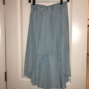 High low skirt